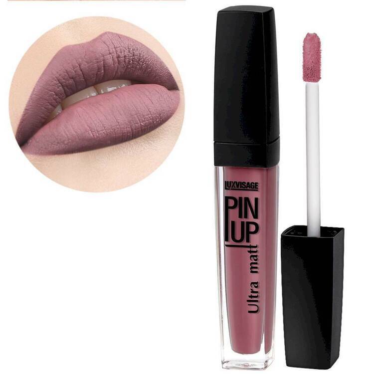 Блеск для губ PIN-UP Ultra Matt, тон 40 PINK ORHID, LUXVISAGE