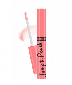 Блеск для губ Jump to Peach меняющий цвет, Belor Design
