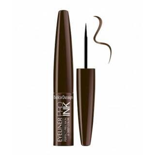 Подводка для глаз PRO INK, тон 2 шоколадная, Belor Design