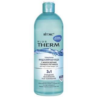Мицеллярная вода BLUE THERM ИСТОЧНИК ОМОЛОЖЕНИЯ термальная 500 мл, Витэкс