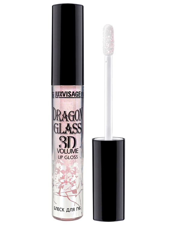 Блеск для губ DRAGON GLASS 3D volume, тон 03,  LUXVISAGE