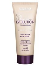 Крем тональный Skin EVOLUTION soft matte blur effect тон 05 ultra light,  35 г, LUXVISAGE