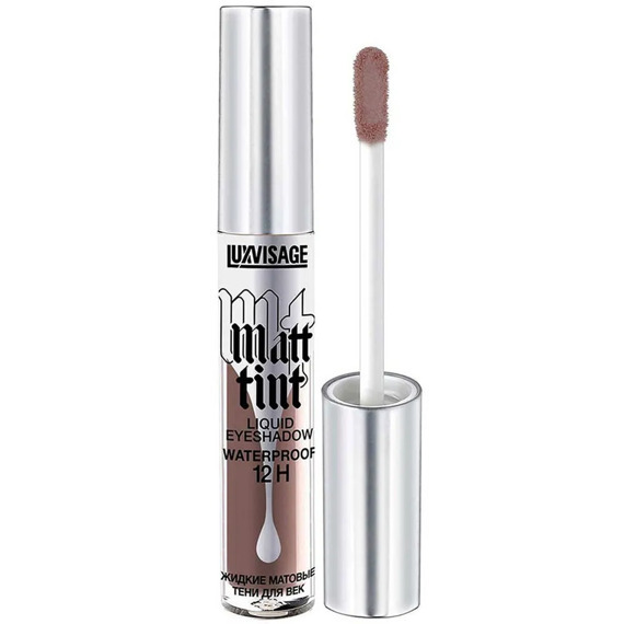 Тени жидкие для век матовые  Matt tint waterproof 12H, тон 110, LUXVISAGE