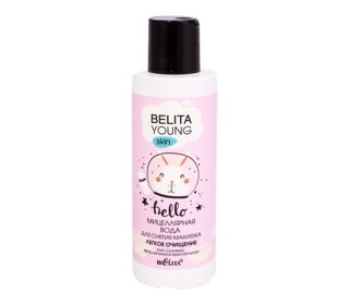 Мицеллярная вода для BELITA YOUNG SKIN легкое очищение, 150 мл, Белита