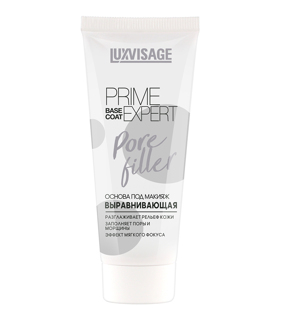Основа под макияж PRIME EXPERT Pore filler выравнивающая, Прозрачная 35мл, LUXVISAGE