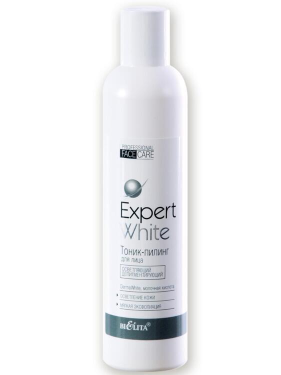 Тоник-пилинг для лица PRO Expert White осветляющий, депигментирующий, 250 мл