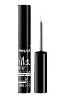 Подводка для глаз Matt INK, waterproof черный,  LUXVISAGE