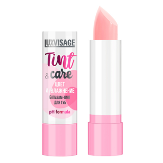 Бальзам-тинт для губ Tint & care pH formula цвет и увлажнение, тон 01, LUXVISAGE