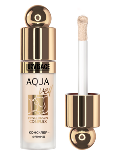Консилер-флюид AQUA veil HYALURON COMPLEX, тон 104 beige, 4,5 г, LUXVISAGE