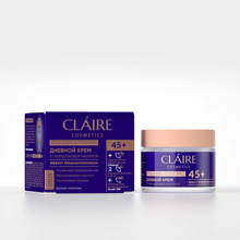 Крем для лица CLAIRE Collagen Active Pro 45+ дневной 50 мл, Dilis